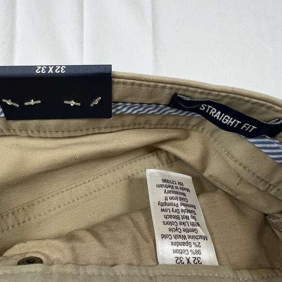 Crown and Ivy Motion Flex Tan Straight Fit 34x32 - Picture 5 of 9